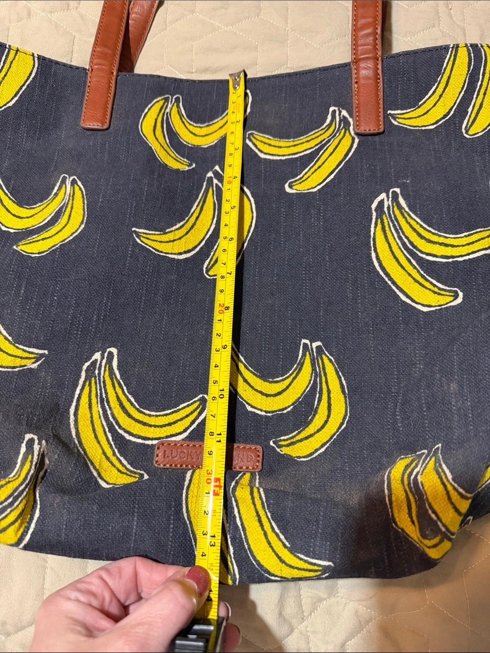 Lucky brand banana tote